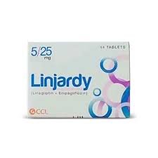 Linjardy 5/25 mg (Linagliptin+Empagliflozin) Tab 14's