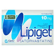 Lipiget 10 mg (Atorvastatin) Tab 30's