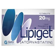 Lipiget 20 mg (Atorvastatin) Tab 30's