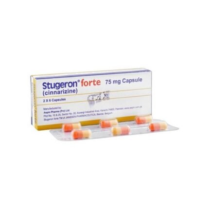 Stugeron Forte (Cinnarizine) Cap 12's