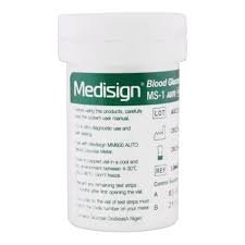Medisign Blood Glucose Test Strip MS-1 Auto