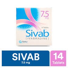 Sivab 7.5 mg (Ivabradine) Tab 14's