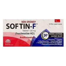 Softin-F 120 mg (Fexofenadine) Tab 10's