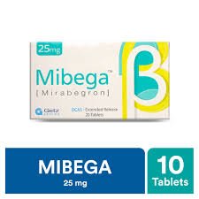 Mibega 25 mg (Mirabegron) Tab 20's