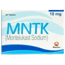 MNTK 10 mg (Montilukast) Tab 28's