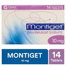 Montiget 10 mg (Montelukast) Tab 14's