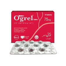Ogrel 75 mg (Clopidogrel) Tab 10'