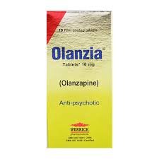 Olanzia 10 mg (Olanzapine) Tab 10's