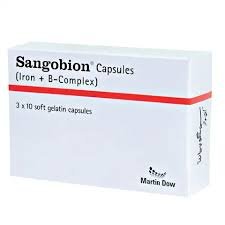 Sangobion (Iron+Folic Acid) Cap 30's
