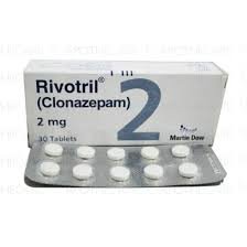 Rivotril 2 mg (Clonazepam) Tab 30's