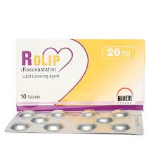 Rolip 20 mg (Rosuvastatin) Tab 10's