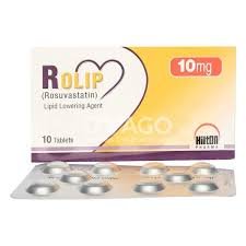 Rolip 10 mg (Rosuvastatin) Tab 10's