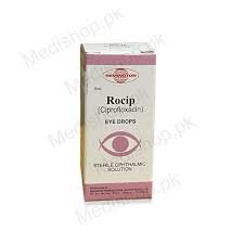 Rocip (Ciprofloxacin) Eye Drops