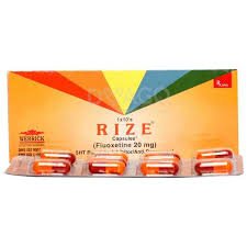 Rize 20 mg (Fluoxetine) Cap 10's