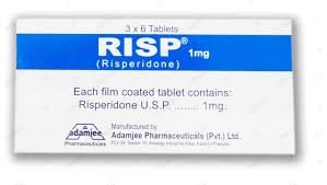 Risp 1 mg (Risperidone) Tab 18's