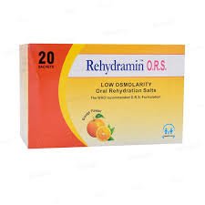 Rehydramin ORS Orange Sachet 20's