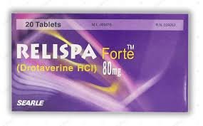 Relispa Forte 80 mg (Drotaverine) Tab 20's