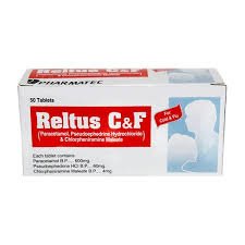 Reltus C&F Tab (Chlorphenamine+Paracetamol+Pseudoephedrine)