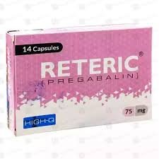 Reteric 75 mg (Pregabalin) Cap 14's