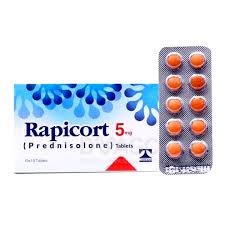 Rapicort 5 mg (Prednisolone) Tab 100's