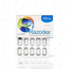 Razodex 60 mg (Dexlansoprazole) Cap 30's