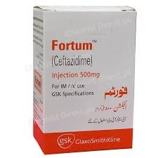 Fortum 500mg (Ceftazidime) Inj