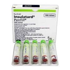 Insulatard HM 100U/ml Insulin Penfil 1's