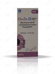 Oxcin-D (Moxifloxacin+Dexamethasone) Eye Drop 5 ml