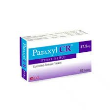Paraxyl CR 37.5 mg (Paroxetine) Tab 10's
