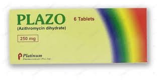 Plazo 250 mg (Azithromycin) Tab 12's