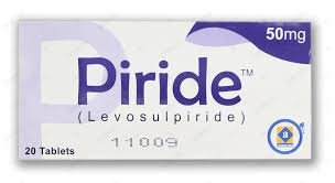 Piride 50 mg (Levosulpiride) Tab 20's
