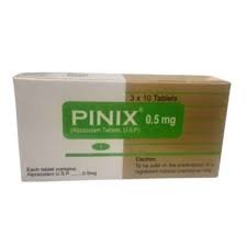 Pinix 0.5 mg (Alprazolam) Tab 30's