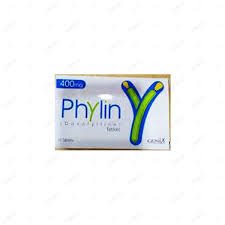 Phylin 400 mg (Doxofyllin) Tab 10's