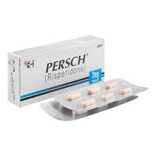 Persch 1 mg (Risperidone) Tab 18's