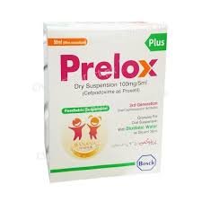 Prelox Plus 100mg/5ml (Cefpodoxime Proxetil) Susp