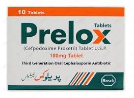 Prelox 100 mg (Cefpodoxime) Tab 10's