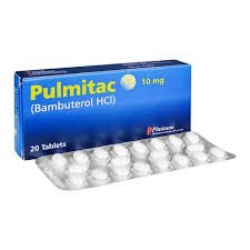 Pulmitac 10 mg (Bambuterol) Tab 20's