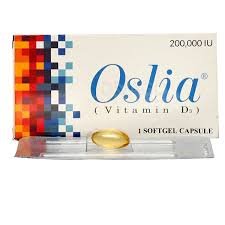 Oslia 200,000 IU (Vitamin D3) Softgel Cap 1's