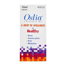 Oslia 400 IU 10ml (Vitamin D3) Drops