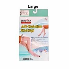 Ortho Med Anti-Embolism Stockings (L)