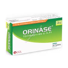 Orinase 2 mg (Glimpiride) Tab 20's