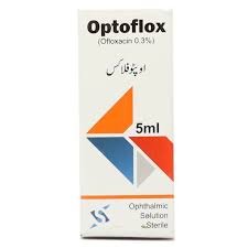 Optoflox (Ofloxacin 0.3%) Eye Drop 5 ml