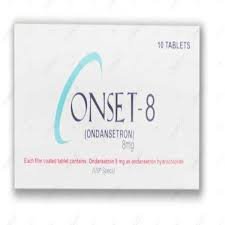 Onset 8 mg (Ondansetron) Tab 10's