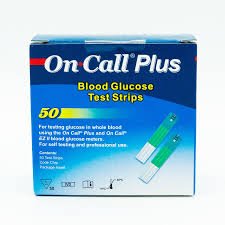 On Call Plus Glucose Test Strips 25X2's