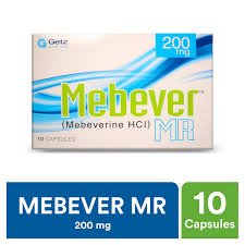 Mebever MR 200 mg (Mebeverine) Cap 10's