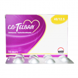 Co-Telsan 40/12.5 mg (Telmisartan+Hydrochlorothiazide) Tab 14's