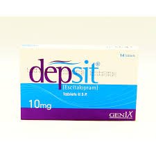 Depsit 10 mg (Escitalopram) Tab 14's