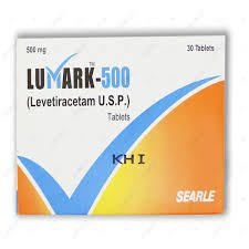 Lumark 500 mg (Levetiracetam) Tab 30's