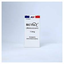 Melfax 7.5 mg (Meloxicam) Tab 10's