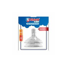 Shield wide Neck Anti-Colic Nipple 2in1